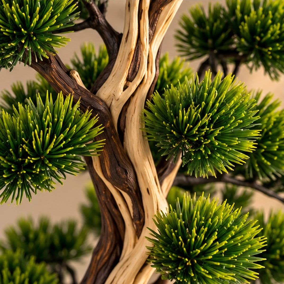 70 cm Premium Yapay Bonsai Ağacı – Seramik Saksılı