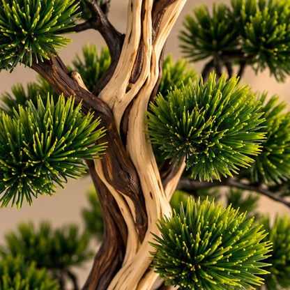 70 cm Premium Yapay Bonsai Ağacı – Seramik Saksılı