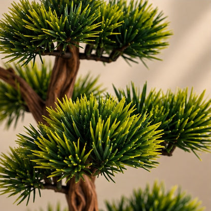 65 cm Premium Yapay Bonsai Ağacı – Seramik Saksılı